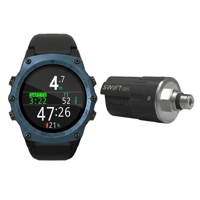 Shearwater Teric Dive Computer AMOLED Watch with Swift GPS