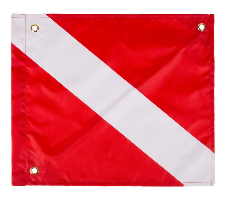 Trident Economy Dive Flag 16 x 14 inch with Stiffener