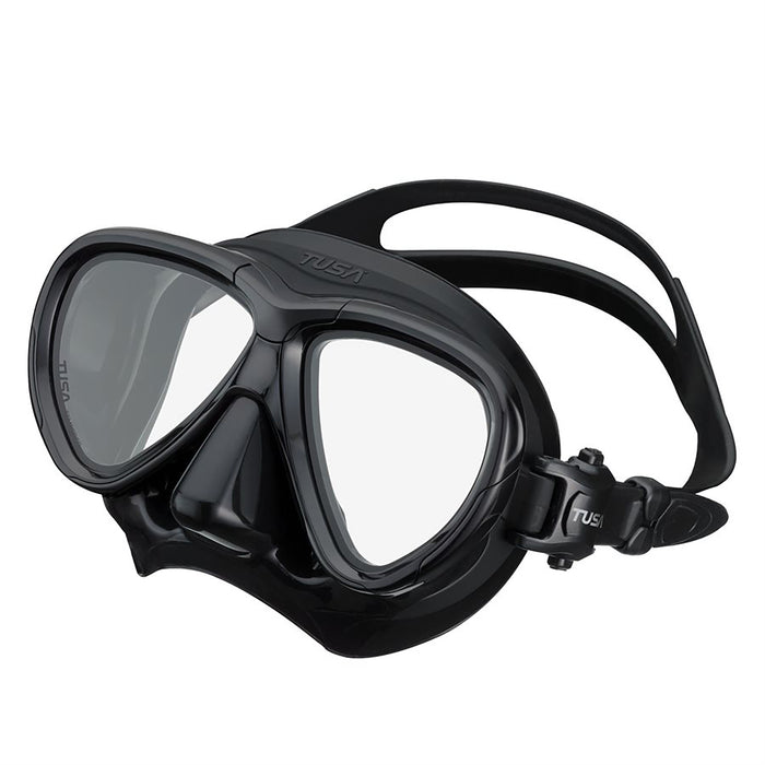 TUSA Intega Diving Mask with 3D SYNQ Fit – Adaptive Skirt, Swift Buckle, and Freedom Dry Technology