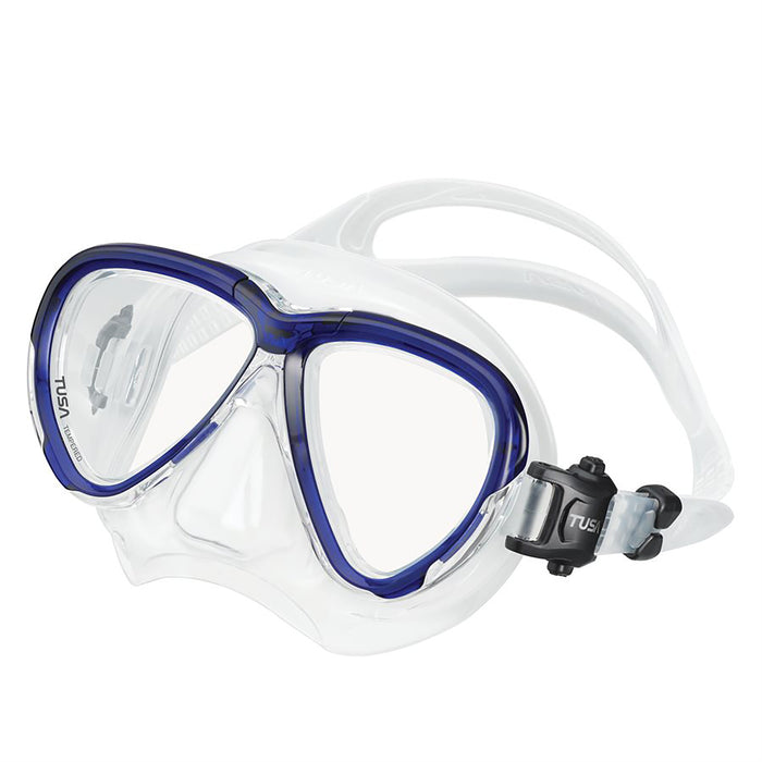 TUSA Intega Diving Mask with 3D SYNQ Fit – Adaptive Skirt, Swift Buckle, and Freedom Dry Technology