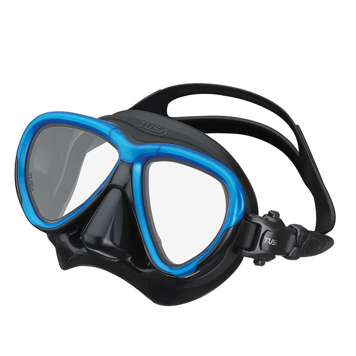 TUSA Intega Diving Mask with 3D SYNQ Fit – Adaptive Skirt, Swift Buckle, and Freedom Dry Technology