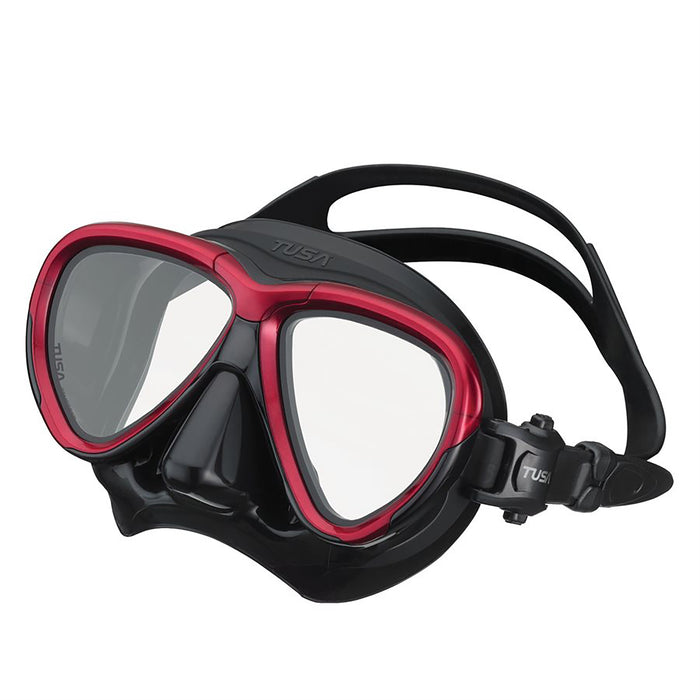 TUSA Intega Diving Mask with 3D SYNQ Fit – Adaptive Skirt, Swift Buckle, and Freedom Dry Technology