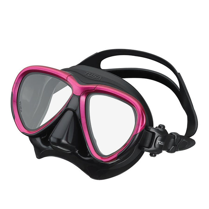 TUSA Intega Diving Mask with 3D SYNQ Fit – Adaptive Skirt, Swift Buckle, and Freedom Dry Technology