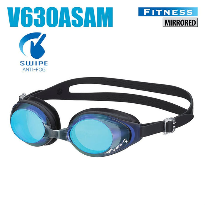 Tusa Swipe Fitness Swimming Goggles with Anti Fog Technology and UV Protection