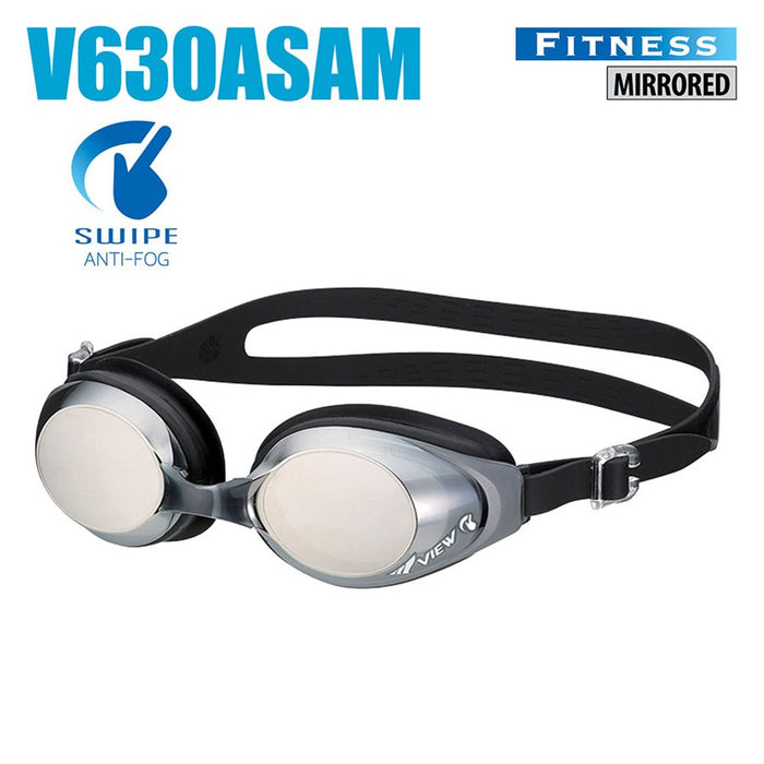 Tusa Swipe Fitness Swimming Goggles with Anti Fog Technology and UV Protection