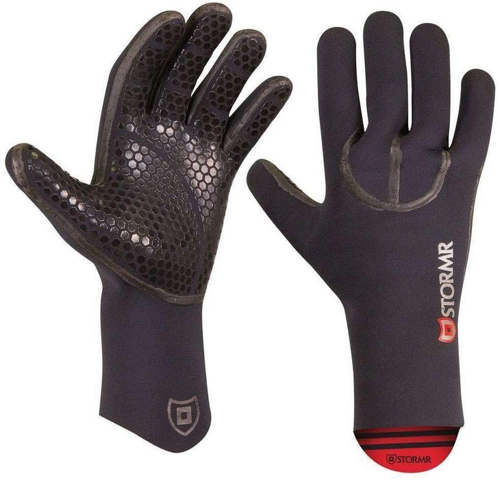 Stormr Typhoon Mens and Womens Durable Yet Comfortable Fishing Glove with High Stretch Premium Micro-fleece Lined 3MM Neoprene: Best Used for Ice Fishing, Winter Conditions, and Foul Weather