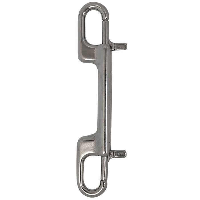 Walker Dive Clip System - Stainless Steel Ergonomic Double Ender Bolt Snap, 4 3/4"