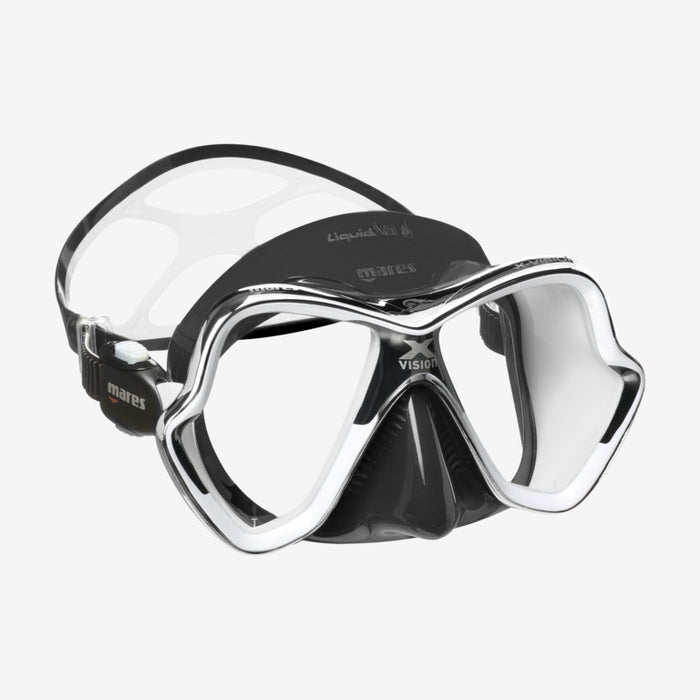 Mares X-Vision Liquidskin Chrome Mask