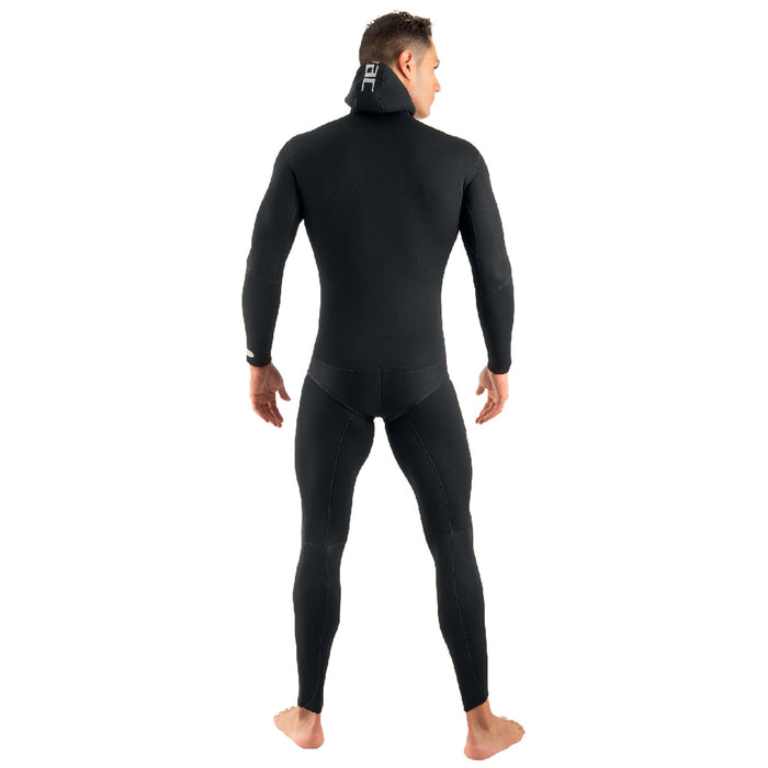 SEAC 7mm Black Shark Men's Wetsuit for Spearfishing and Freediving Activities