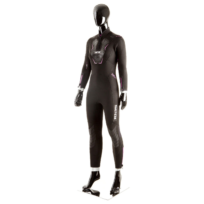 SEAC Space Lady 7mm Wetsuit Ultrastretch Neoprene with Calibrated Sizes