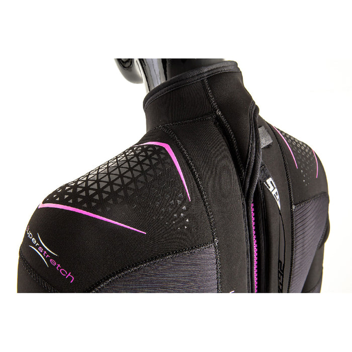 SEAC Space Lady 5mm Wetsuit Ultrastretch Neoprene with Calibrated Sizes