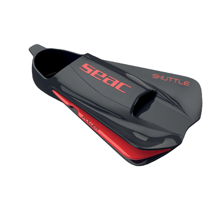 SEAC Shuttle Power Short Swim Fins Made from 100% Silicone Ideal for Advanced Swimmers