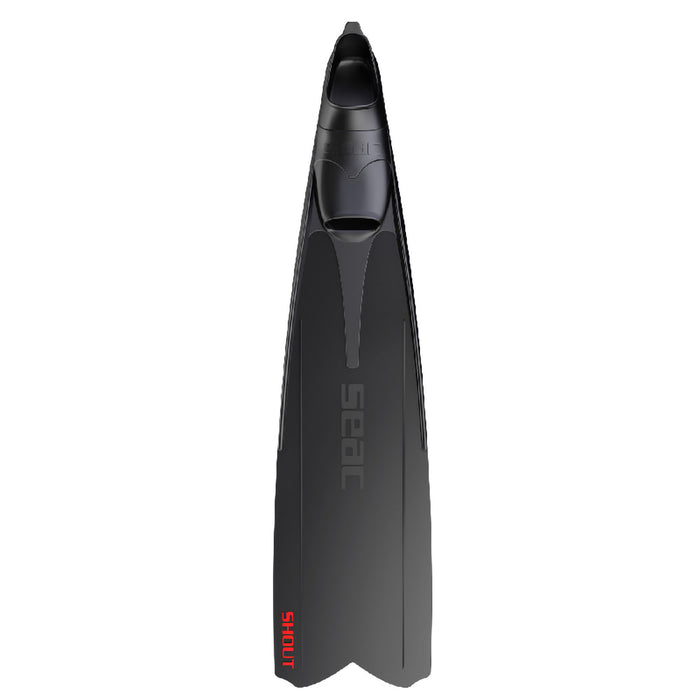 Seac Shout Adult Long Fins for Scuba Diving, Freediving and Spearfishing
