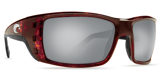 Costa Permit Tortoise, Silver Mirror 580P Sunglasses, Plastic