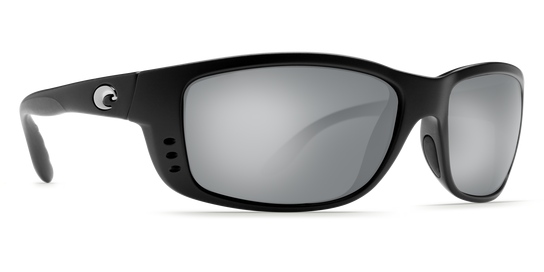 Costa Zane Black 580G Silver Lens Sunglasses, Glass