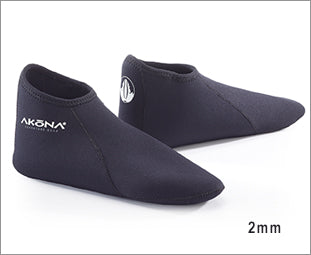 Akona 2mm Low-cut Neoprene Scuba, Snorkeling Sock