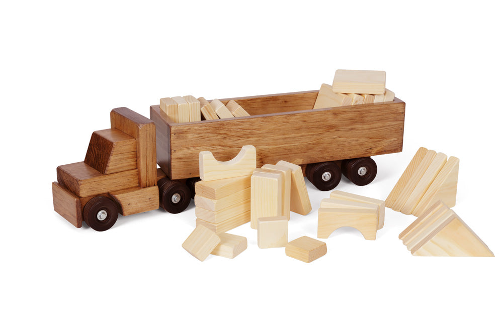Amish Buggy Toys Wooden Truck Toys CPSIA Kid Safe Finish