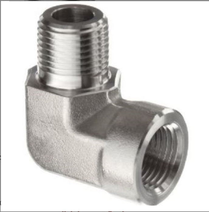 A Plus Marine Supply, Inc. 1/4" NPT - Elbow Male to Female Stainless Steel