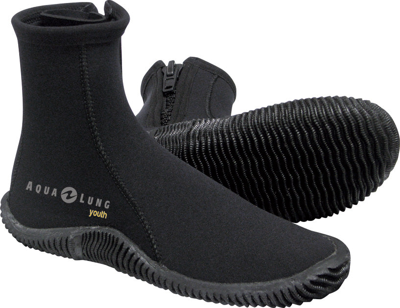 Aqua Lung 5mm Echozip Youth Diving Boots