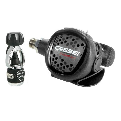 Cressi MC5 First Stage / XS Compact Second Stage Yoke Scuba Diving Regulator