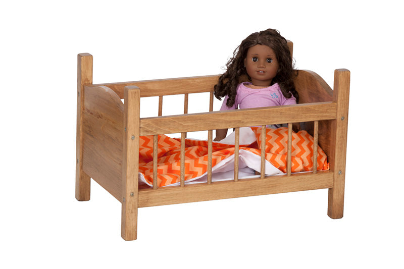 Amish Buggy Toys Rebekah's Collection Doll Crib for 12" - 18" Dolls, CPSIA Kid Safe Finish