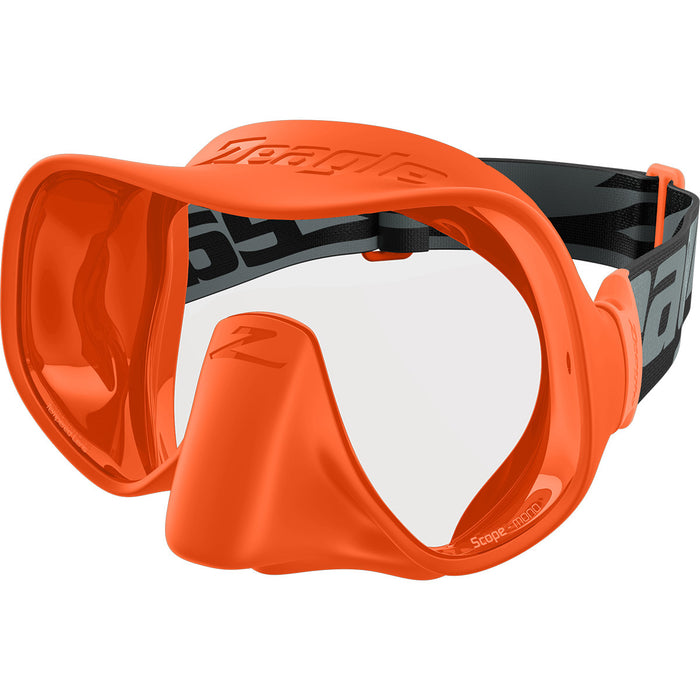 Zeagle Scope Mono Dive Mask with Soft Silicone Seal for Comfort