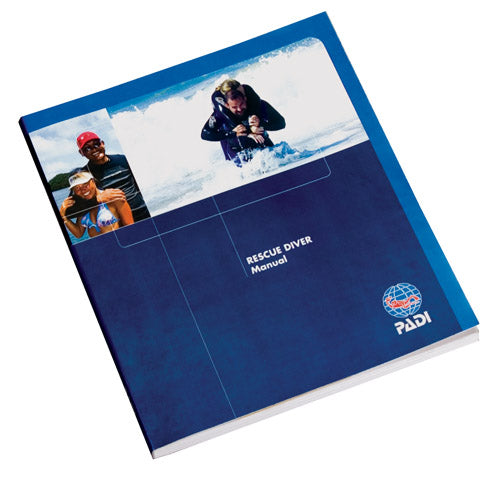 PADI Rescue Diver Manual with Slate — Lancaster Scuba