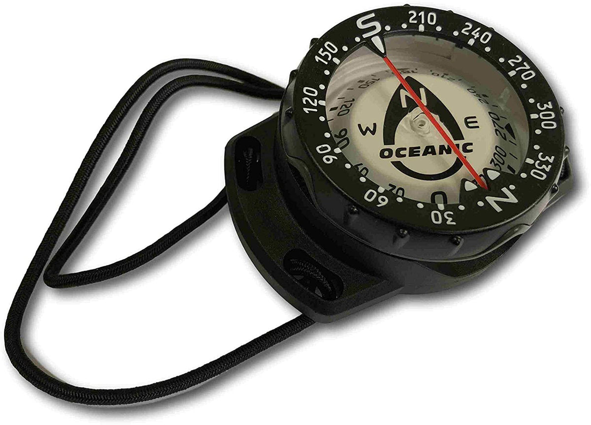 Oceanic Compass Module with Bungee Mount — Lancaster Scuba