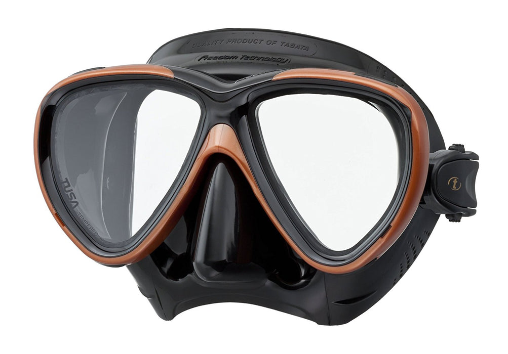Tusa Freedom One Scuba Diving Mask for Superior Fit, Comfort & Performance