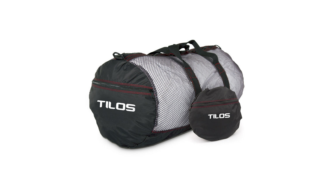 Tilos Kdabra Series - Compact Mesh Duffel, Black