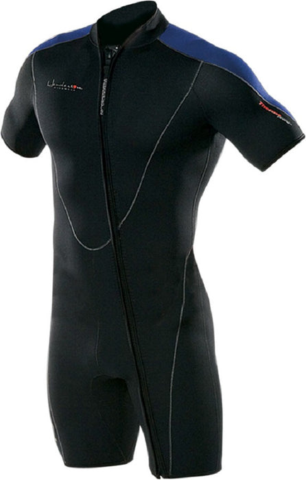 Henderson 3mm Men's Thermoprene Short Sleeve Front Zip Shorty Wetsuit