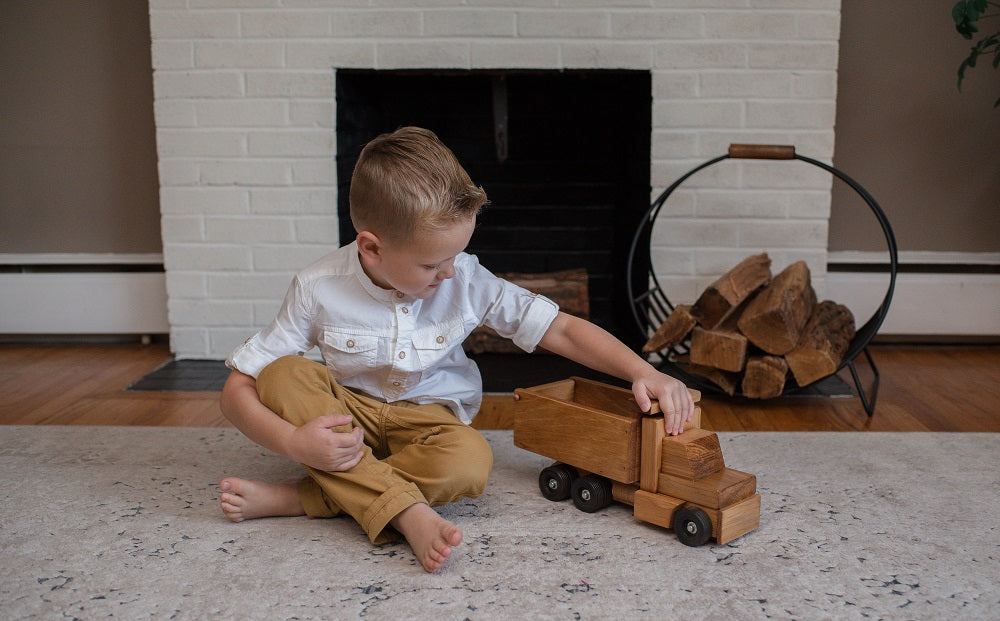 Amish Buggy Toys Wooden Truck Toys Small