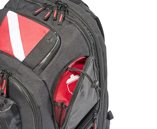 akona commuter laptop backpack Akona Commuter Backpack Black/Red