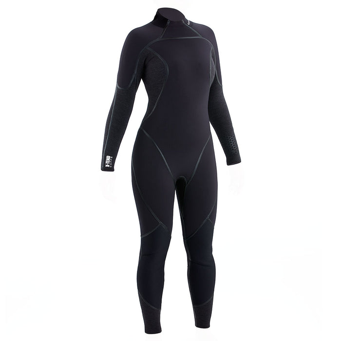 Aqua Lung Womens AquaFlex 3mm Back-Zip Scuba Diving Wet Jumpsuit