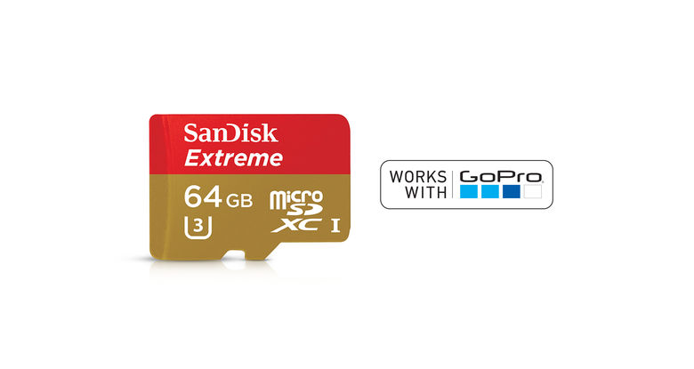 GoPro SanDisk Extreme® 64GB microSDXC™ SD Card