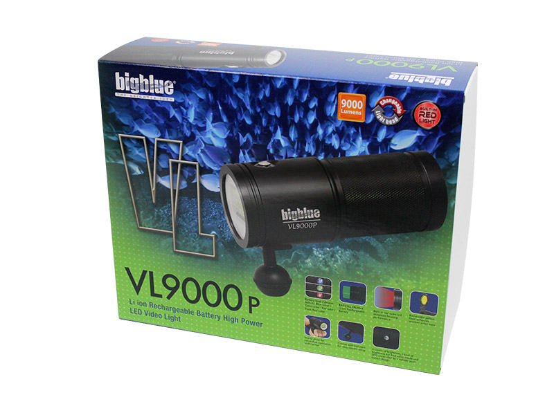 Bigblue VL9000P 9000 Lumens Video Light, 120° Beam Angle