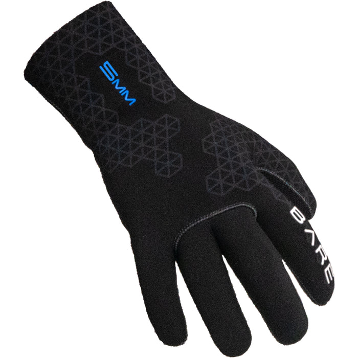 Bare 5mm S-Flex Gloves Black