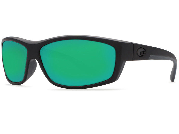 Costa Saltbreak Blackout Green Mirror 580P Sunglasses, Plastic