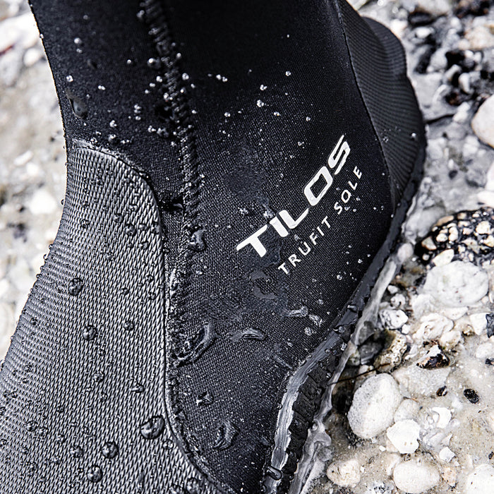 Tilos 5mm Thermoflare Semi-Dry Trufit Boot Black