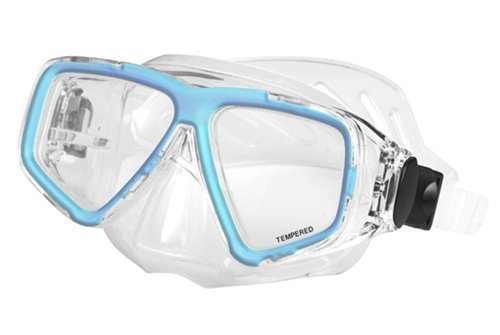 Deep See by Aqua Lung Clarity Scuba Diving Snorkeling Mask Lightweight Frame