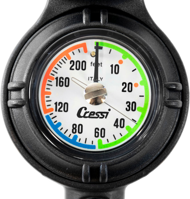 Cressi Console CPD 3 PSI 2 Gauge with Compass Scuba Diving Gauges