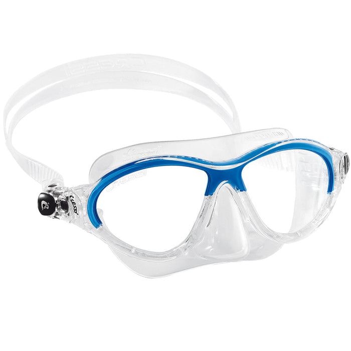Cressi Moon Kid's SCUBA Mask with Adjustable Strap, for Snorkeling and Diving