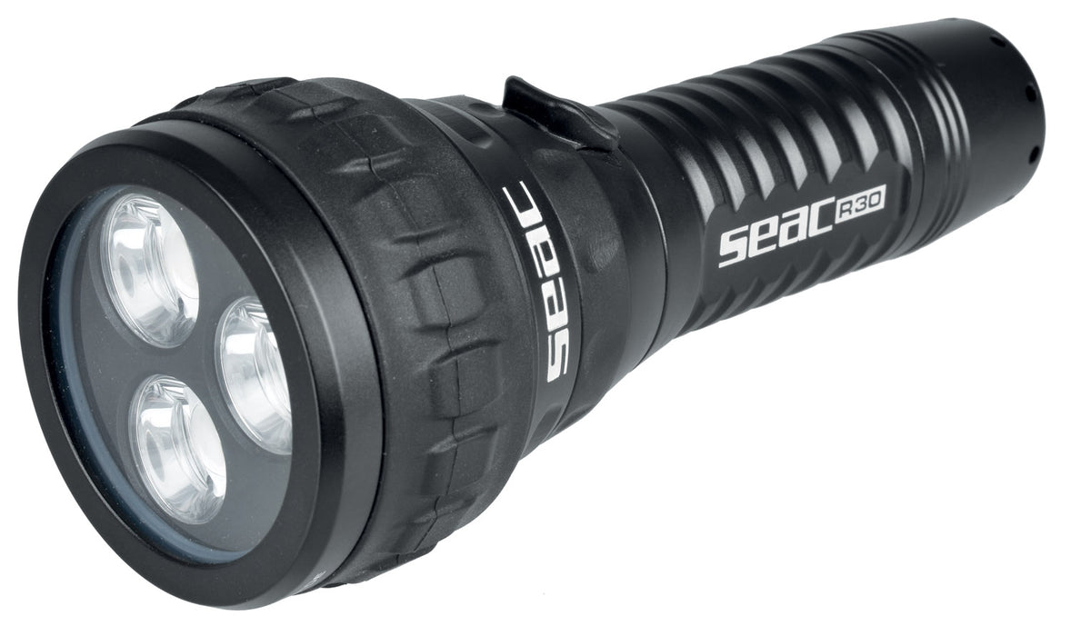 SEAC R30 LED Aluminum Dive Light w/ Tempered Optical Glass