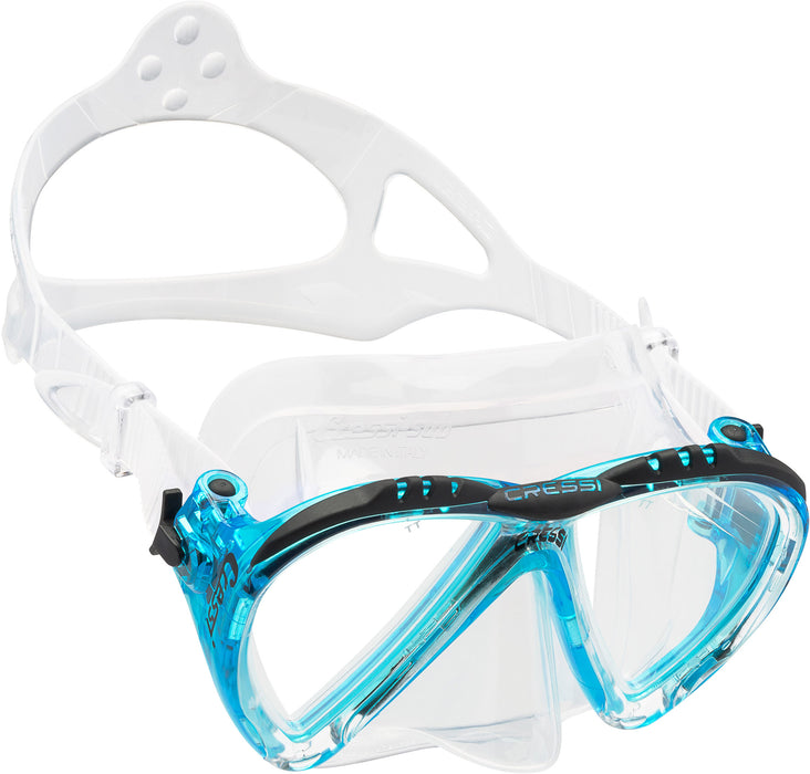 Cressi LINCE, Adult Scuba Diving, Snorkeling, and Freediving Mask - Cressi: 100% Made in Italy Since 1946
