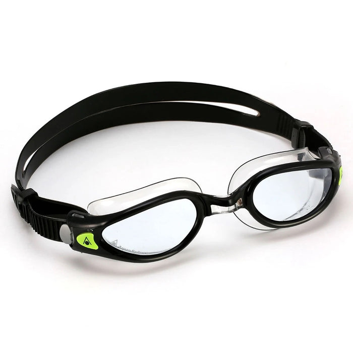 Aqua Sphere Kaiman Exo Swimming Goggles Clear Lens, Black/Translucent