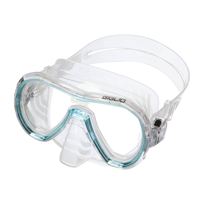 SEAC Giglio Snorkeling and Swimming Soft Silicon Mask, Single Lens