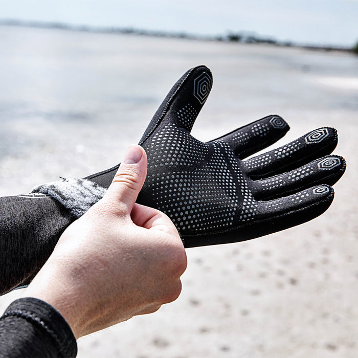 Tilos 3mm Thermoflare Superstretch Gloves Black