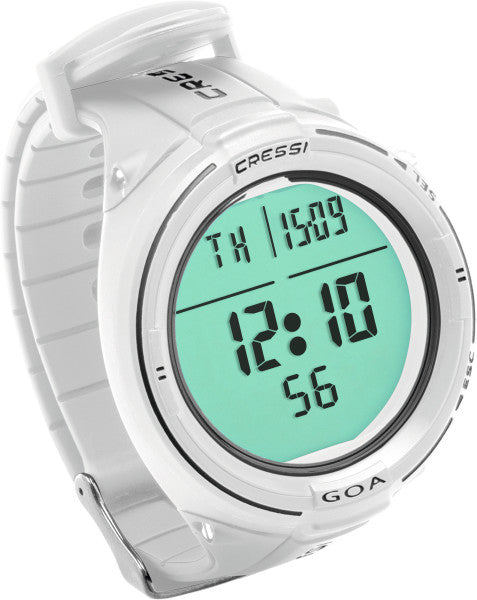 Cressi Goa Dive Watch Computer | 4 Programs - Air/Nitrox, Freediving, Gage | Made in Italy