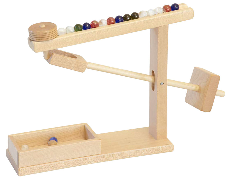Amish Buggy Toys Wooden Marble Motion Machine Toy