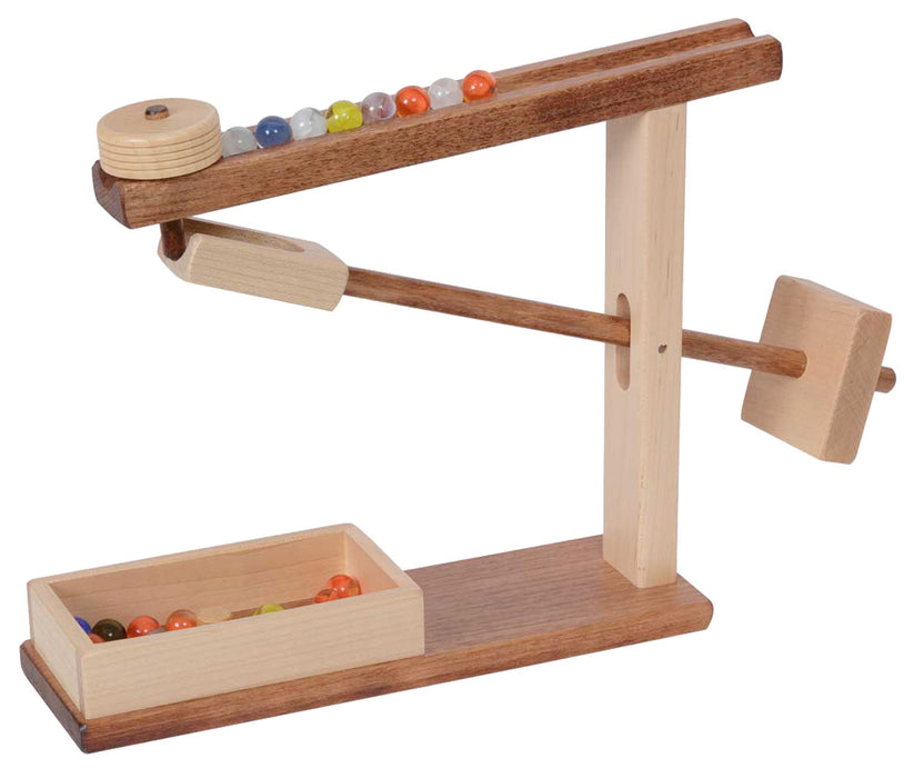 Amish Buggy Toys Wooden Marble Motion Machine Toy